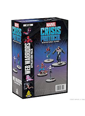 Marvel Crisis protocol Web Warriors affiliation pack